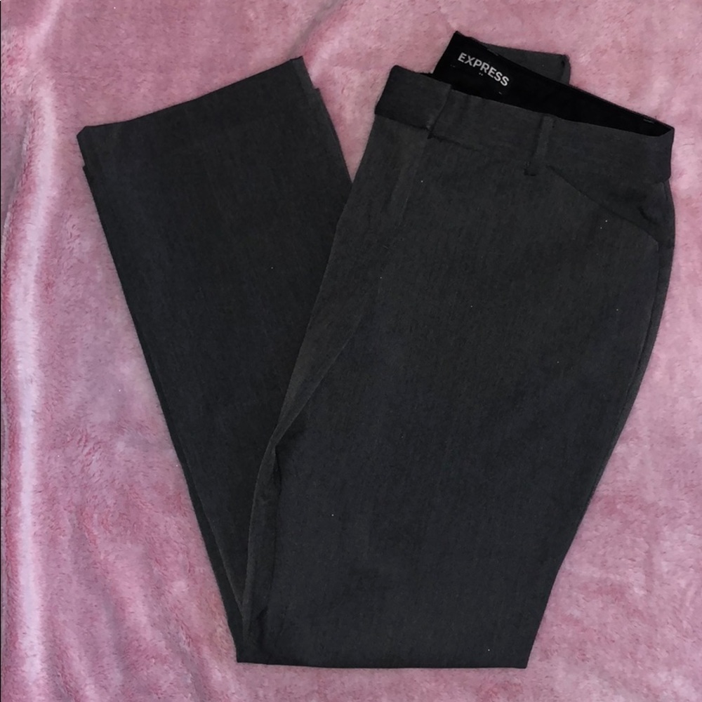 Express charcoal dress pants